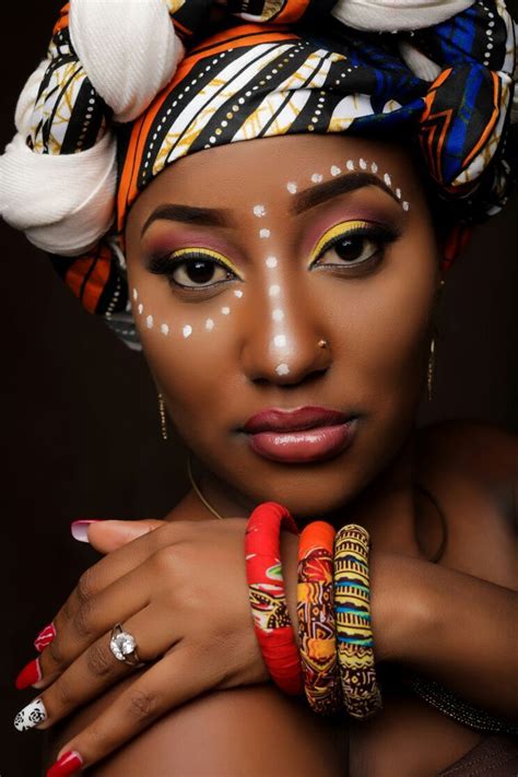 African Makeup Styles Saubhaya Makeup