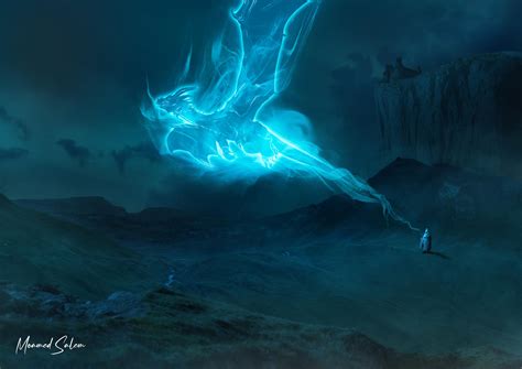 Dragon Patronus by GoldenSalem on DeviantArt