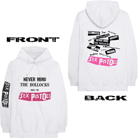 Sex Pistolsメンズ Sex Pistols NEVER MIND THE BOLLOCKS Pullover Hoodie