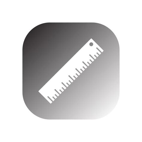 Premium Vector Ruler Icon Vector