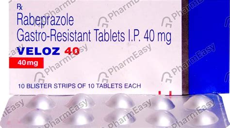 Veloz 40 MG Tablet (10): Uses, Side Effects, Price & Dosage | PharmEasy