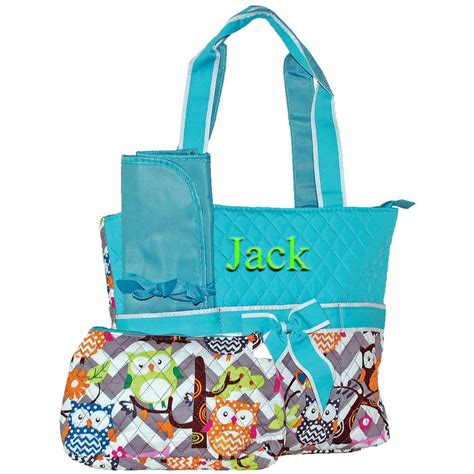 Personalized Diaper Bag Owl Diaper Bag Girls Diaper Bag Etsy