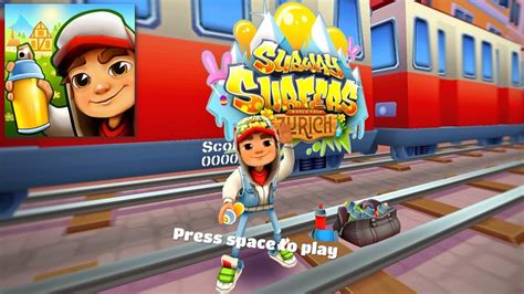 Subway Surfers Zurich Fullscreen Gameplay Hd Episode Youtube