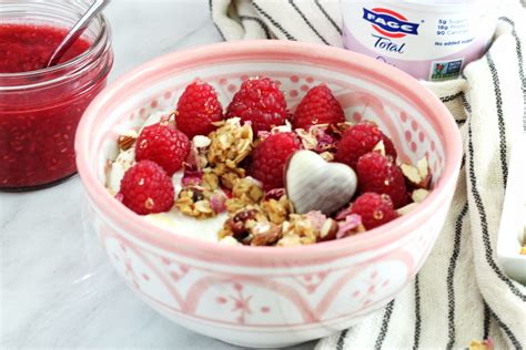 Yogurt Bowl with Raspberry-Rose Compote - Parsnips and Pastries