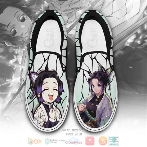 HOT Shinobu Kocho Demon Slayer Anime Slip On Sneaker Boxbox Branding Luxury T Shirts Online In USA