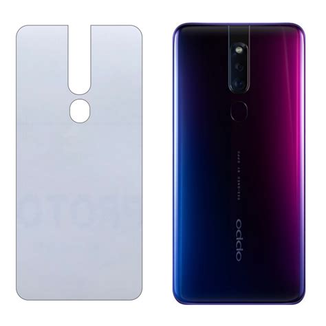 Miếng Dán Lưng Oppo F11 Pro Decal Trong Nhám Chống Vân Tay