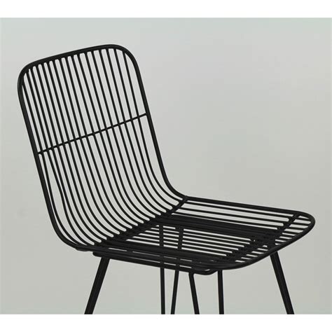 Lot De Chaises Design En M Tal Ombra Pomax Drawer