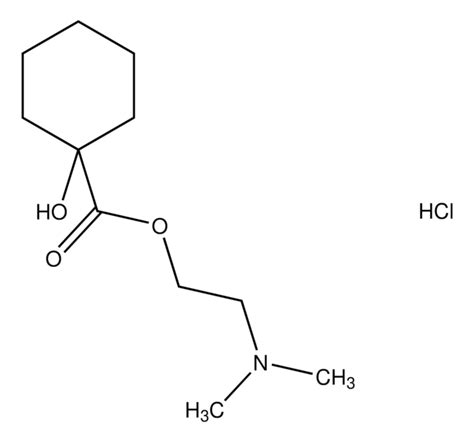 2 Dimethylamino Ethyl 1 Hydroxycyclohexanecarboxylate Hydrochloride