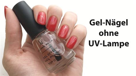 Live Test Effekt Nagellack Gel Nägel ohne UV Lampe seni Nageldesign