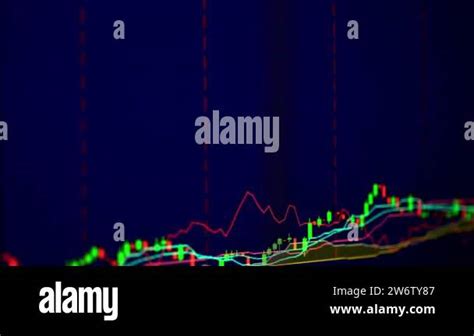 Financial stock chart background, online trading concept: stock market ...