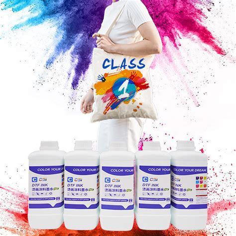 Ml Dtf Powder Textile Printer Printing Ink Dtf Ink China Dtf Ink