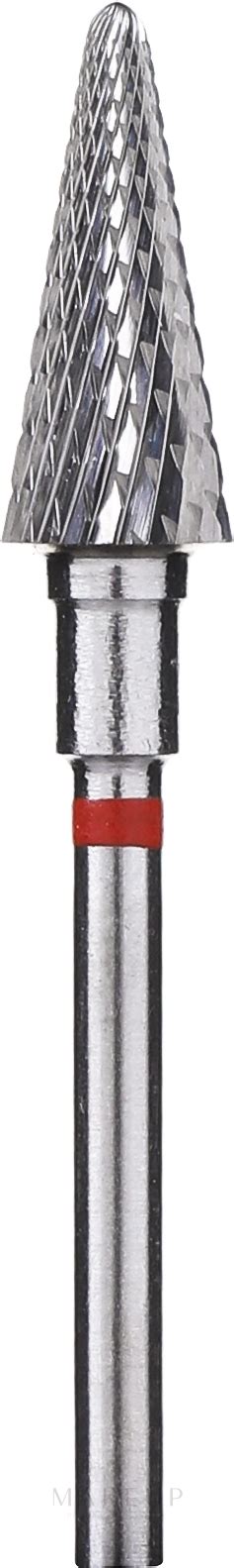 Staleks Pro Ft R Carbide Nail Drill Bit Cone Red Mm