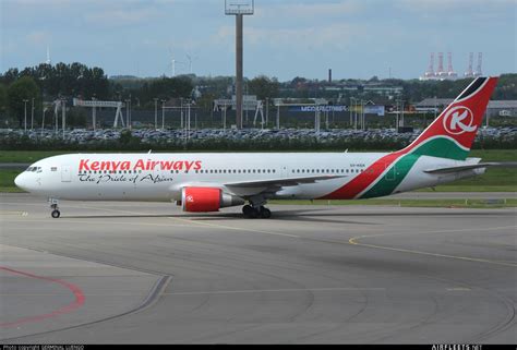 Kenya Airways Boeing Y Kqx Photo Airfleets Aviation