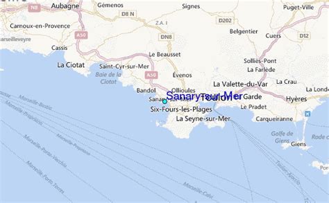 Sanary-sur-Mer Tide Station Location Guide