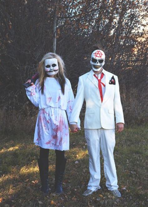 32 Scary And Popular Purge Halloween Costume Couple