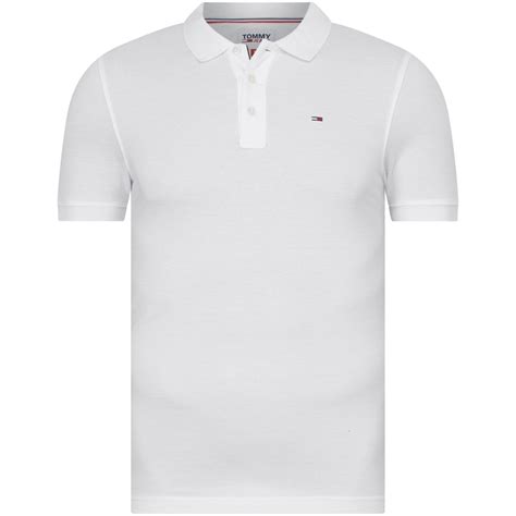 Tommy Hilfiger Tjm Pique Polo Shirt Slim Fit Dm0dm04266 100