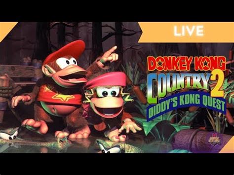 Donkey Kong Country Ao Vivo At Zerar Super Nitendo Youtube