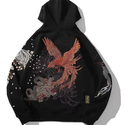 Embroidered Hoodie Etsy