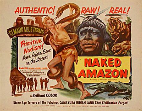 Naked Amazon U S Half Sheet Poster Posteritati Movie Poster Gallery