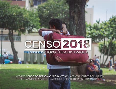 Censo 2018 Crisis Sociopolítica Nicaragua By Techo Org Issuu