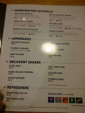 The Best 14 Applebee's Drink Menu 2020 - aboutmediabe