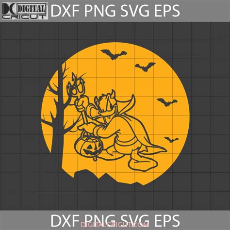 Halloween Vintage Svg, Donald Duck Devil Svg, Halloween Svg, Cricut ...