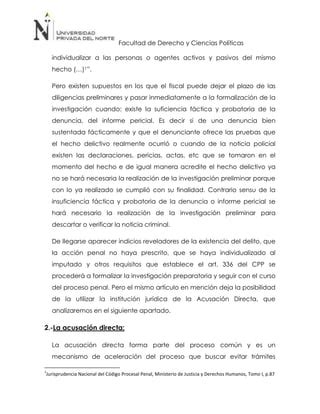 Acusacion Directa Pdf