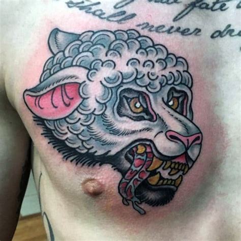 50 Wolf In Sheeps Clothing Tattoo Designs For Men - Manly Ideas