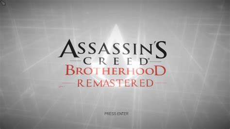 Assassins Creed Brotherhood Remastered Nextgen Graphics Modded Gameplay Part 1 Youtube