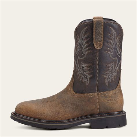 Sierra Puncture Resistant Steel Toe Work Boot Ariat