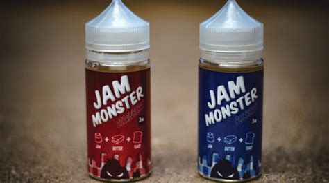 [freebase]jam Monster Strawberry 100ml 3mg 6mg Usa Shisha Chic