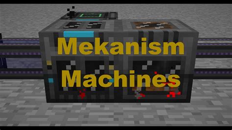 Tutorial How To Configure Mekanism Machines Youtube