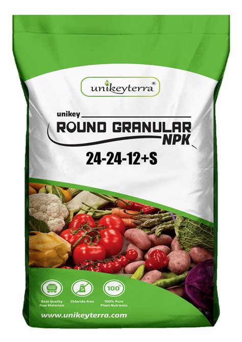 NPK 24 24 12 S Fertilizer Unikeyterra