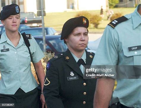 Court Martial Begins For Lynndie England Photos and Premium High Res ...