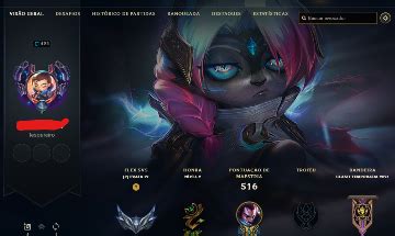 Conta League Of Legends LVL 424 League Of Legends Contas GGMAX