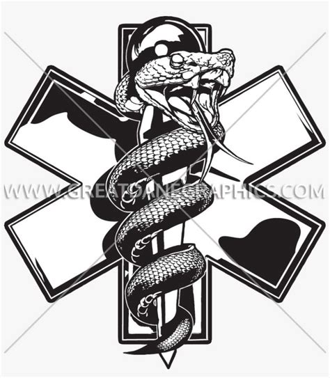 Ems Star Of Life Clipart Star Of Life Snake Png Image Transparent