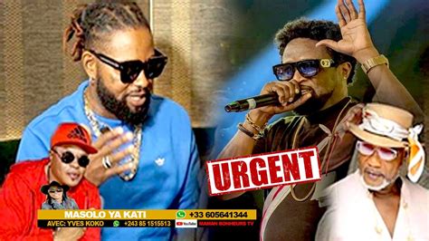 Urgent Ferre Gola Devoile Enfin La Liste Des Bons Chanteurs De Sa