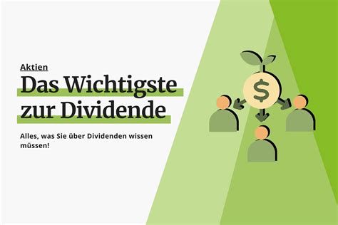 Dividende Definition Gr Nde Anspruch H He Alle Antworten