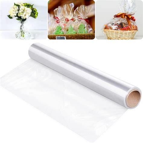 80cm X 30m Papier Transparent Fleuriste Papier Fleuriste Transparent