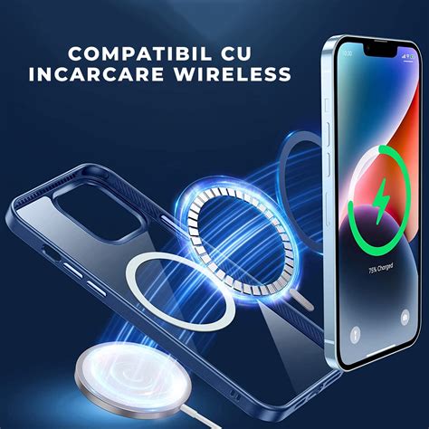 Husa PremiumCell Magsafe Luxury Pentru Iphone 14 Plus Cu Protectie La