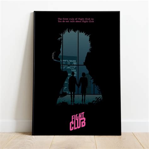 Minimalist fight club poster - avalopi