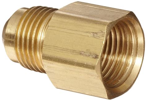 Anderson Metals Brass Tube Fitting Coupling Flare X