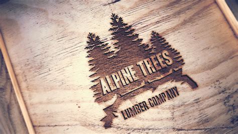 Alpine Trees Lumber Company On Behance