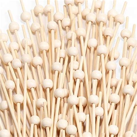 Amazon 200 Pcs White Pearl Cocktail Picks 4 7 Inch Toothpicks For