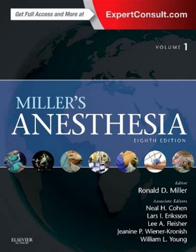 Millers Anesthesia Volume Set E Th Edition Ctsqena