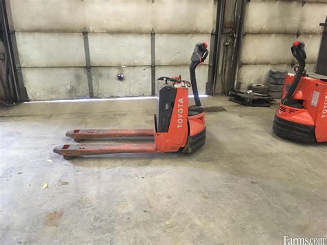 Lbs Toyota Electric Pallet Truck For Sale Farms