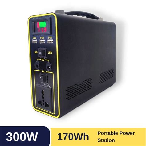 Портативна зарядна станція - Portable power bank 220V 300W / 170Wh ...
