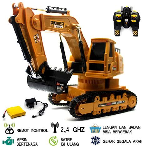 Jual RC Excavator Besar Remote Control Truck Mainan Remot Truk Beko