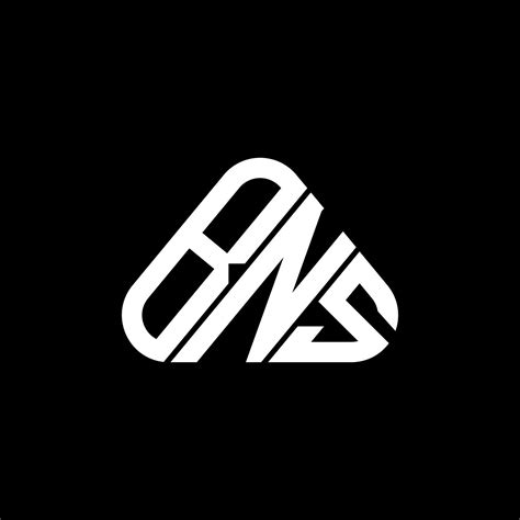 bns brief logo creatief ontwerp met vector grafisch, bns gemakkelijk en ...