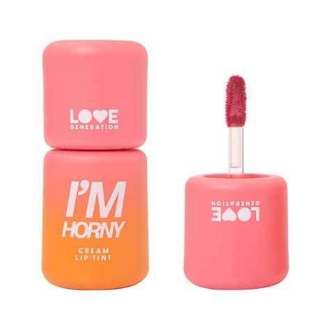 Тинт для губ LOVE GENERATION I AM HORNY кремовый тон Love me